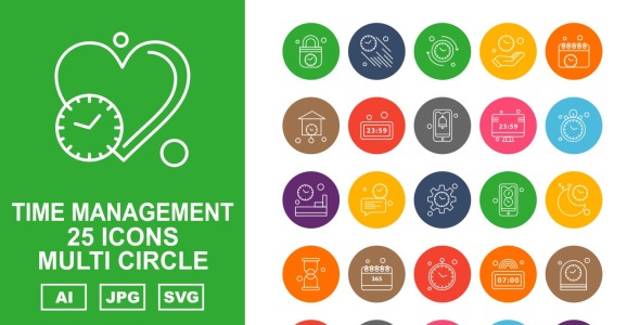 Набор иконок на тему number