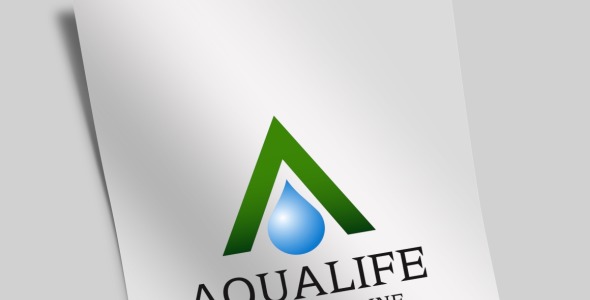 Шаблон логотипа на тему графика