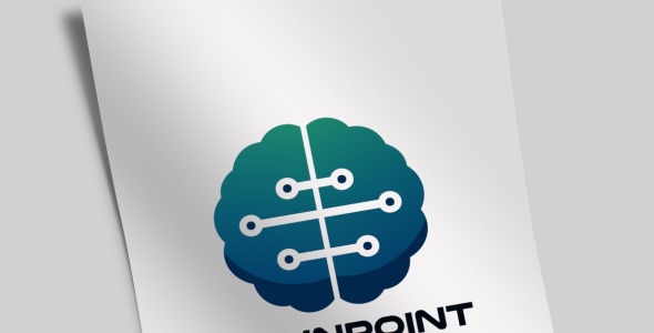 Шаблон логотипа на тему графика