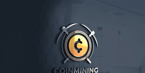 Шаблон логотипа на тему графика