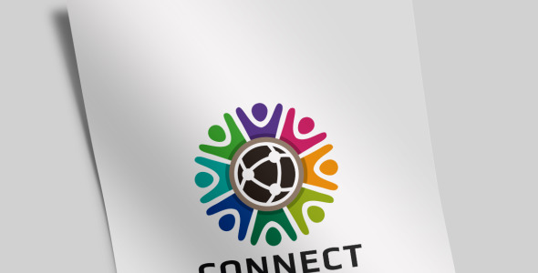 Шаблон логотипа на тему графика