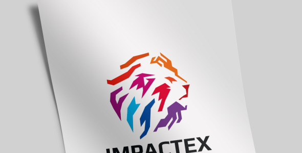 Шаблон логотипа на тему графика