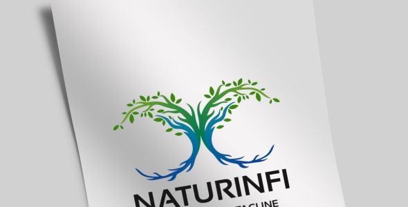 Шаблон логотипа на тему графика