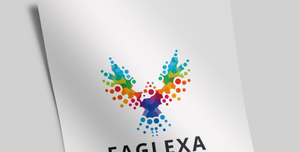 Шаблон логотипа на тему графика