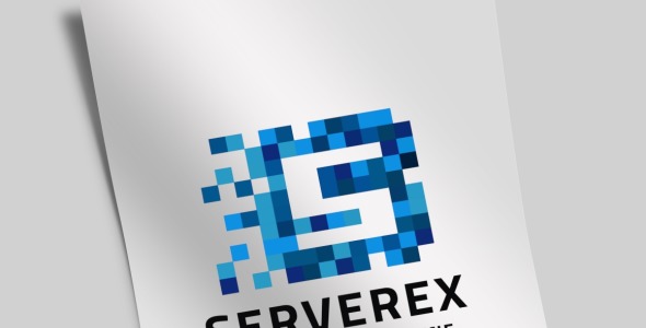 Шаблон логотипа на тему графика