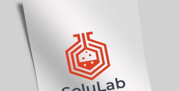 Шаблон логотипа на тему графика