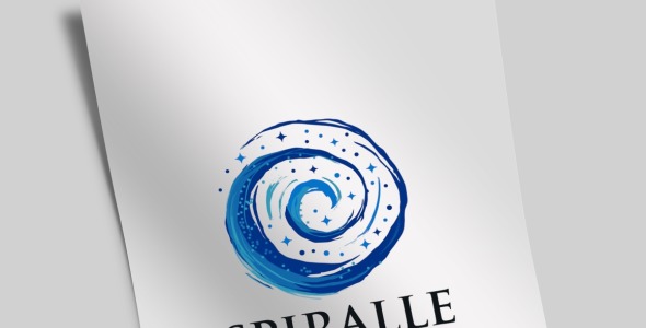 Шаблон логотипа на тему графика