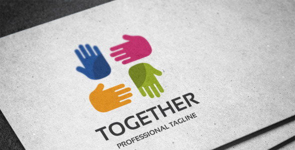 Шаблон логотипа на тему графика