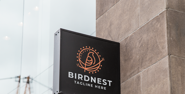 Шаблон логотипа на тему графика