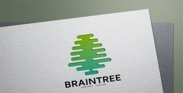 Шаблон логотипа на тему графика