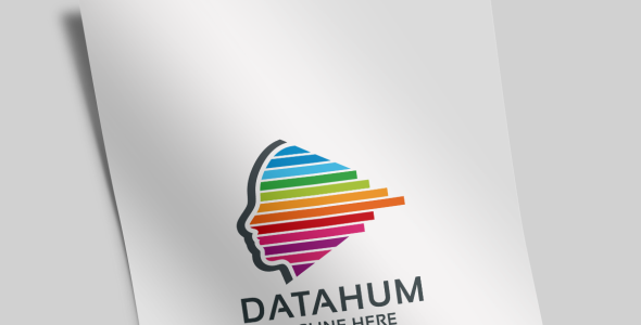 Шаблон логотипа на тему графика