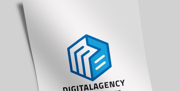 Шаблон логотипа на тему графика