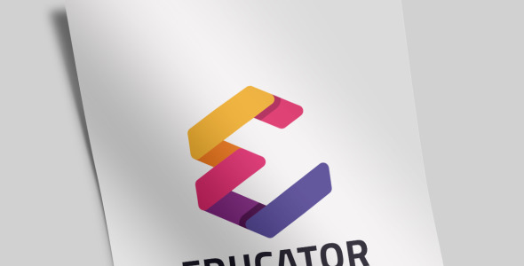 Шаблон логотипа на тему графика