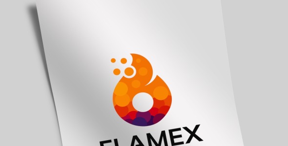 Шаблон логотипа на тему графика