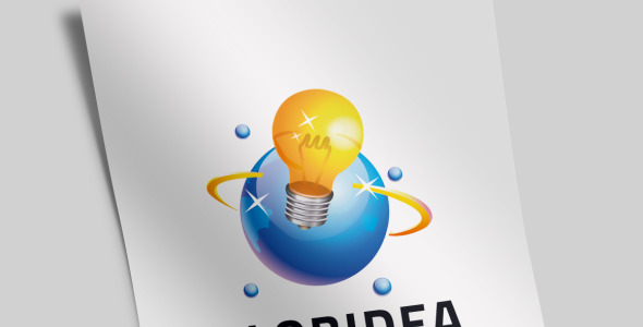 Шаблон логотипа на тему графика