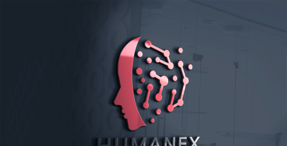 Шаблон логотипа на тему графика