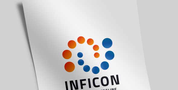 Шаблон логотипа на тему графика