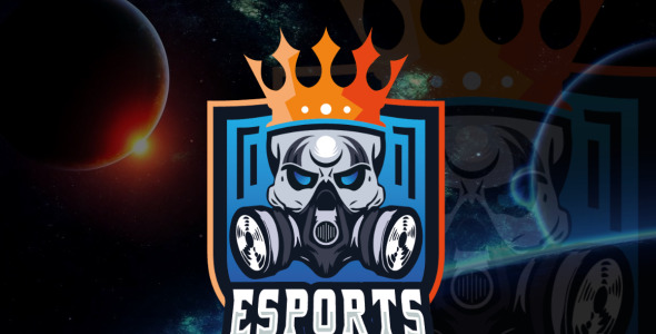 Шаблон логотипа на тему графика