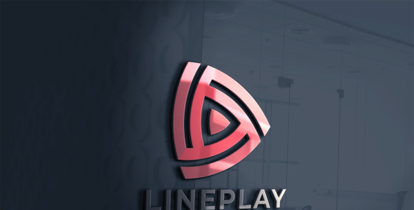 Шаблон логотипа на тему графика