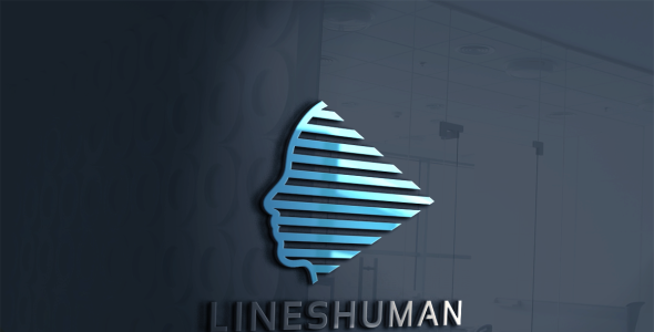 Шаблон логотипа на тему графика