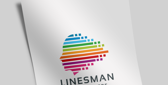 Шаблон логотипа на тему графика