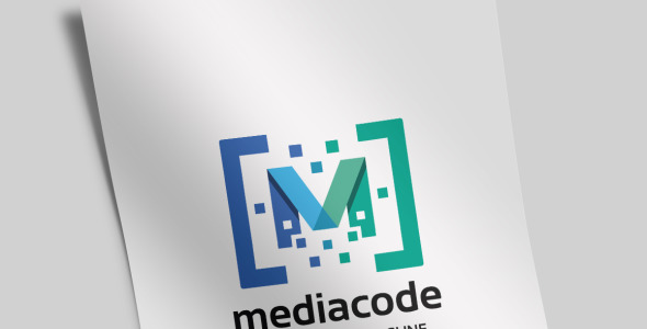 Шаблон логотипа на тему графика