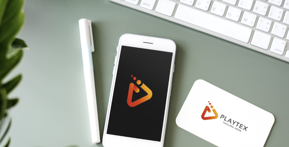 Шаблон логотипа на тему графика