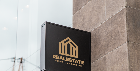 Шаблон логотипа на тему графика