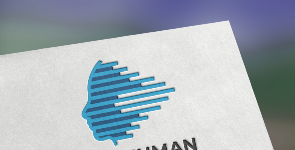 Шаблон логотипа на тему графика