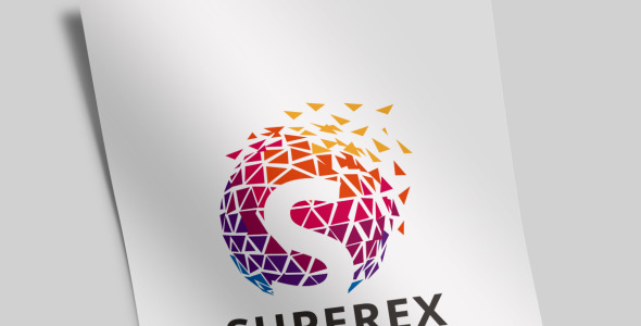 Шаблон логотипа на тему графика