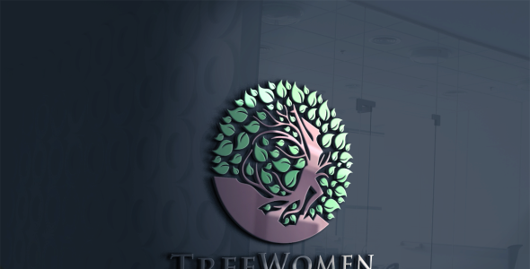 Шаблон логотипа на тему графика