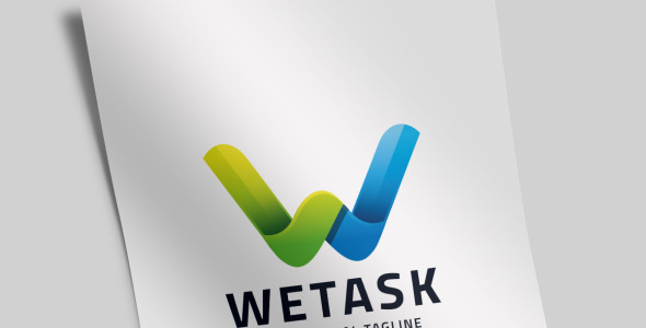 Шаблон логотипа на тему графика