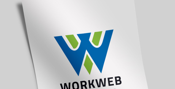 Шаблон логотипа на тему графика