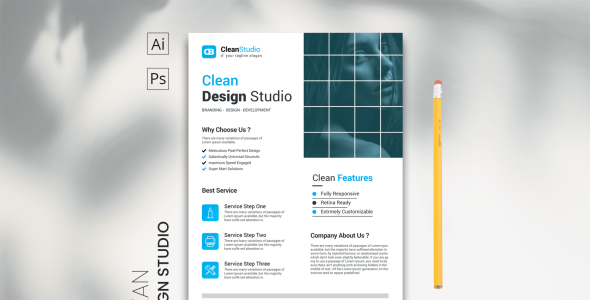Фирменный стиль на тему графика
