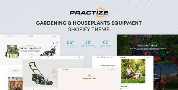 Gardening &amp; Houseplants Equipment Shopify Theme