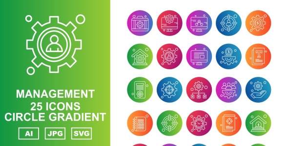 Набор иконок на тему business