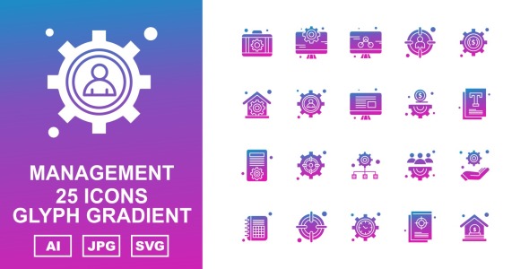 Набор иконок на тему business