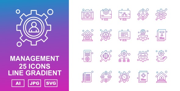 Набор иконок на тему business