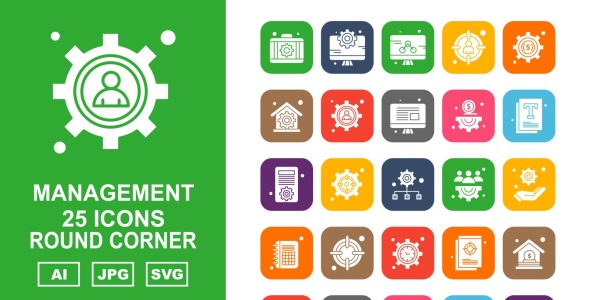 Набор иконок на тему business