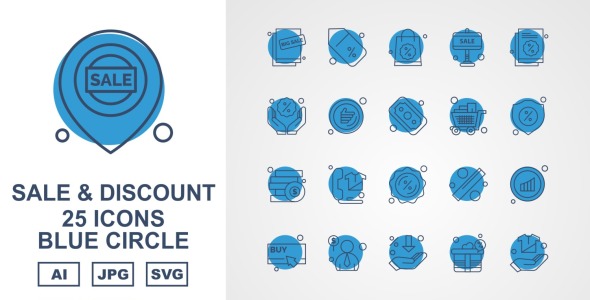 Набор иконок на тему shopping