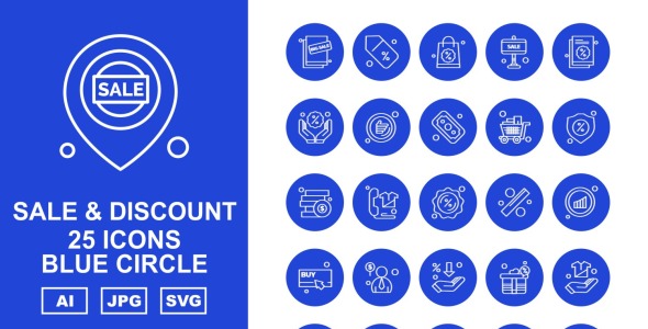 Набор иконок на тему shopping