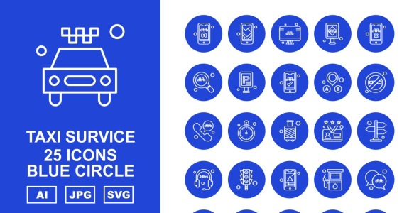 Набор иконок на тему city