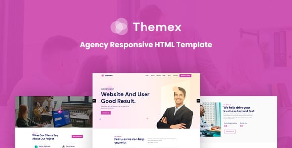Agency HTML5 Responsive Website Template