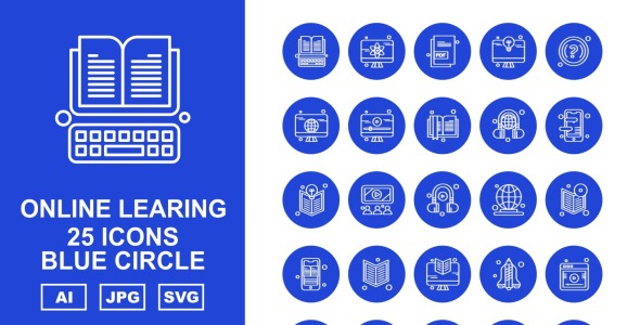 Набор иконок на тему science