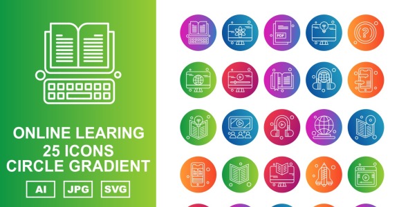 Набор иконок на тему science