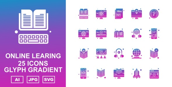 Набор иконок на тему science