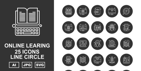 Набор иконок на тему science