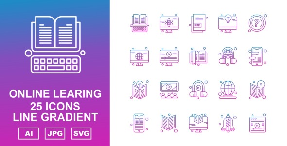 Набор иконок на тему science