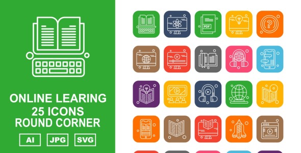 Набор иконок на тему science