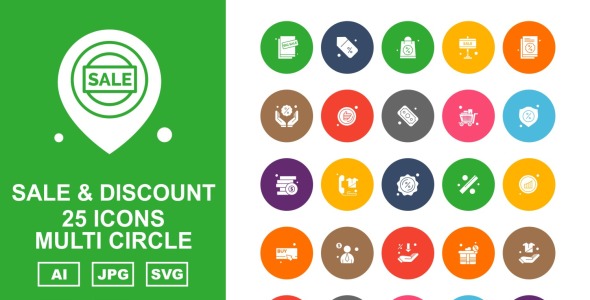 Набор иконок на тему shopping